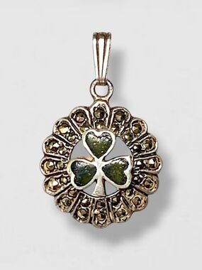 Pendant 925 Sterling Silver Lucky Clover